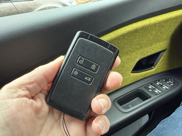 Renault 5: Autoschlüssel (Bild: Dirk Kunde)